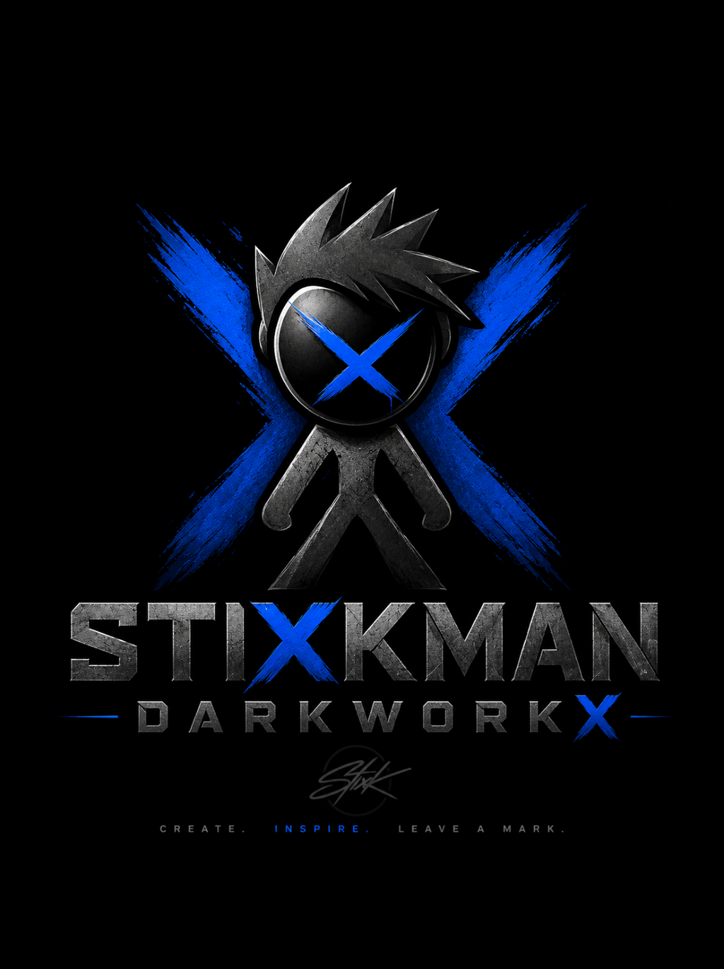 STIXKMAN DARKWORX Shadow Hoodie — Black