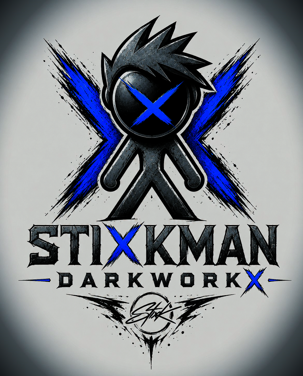 STIXKMAN DARKWORX Shadow Hoodie — Black